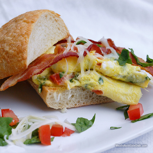Asiago Breakfast Sandwich
